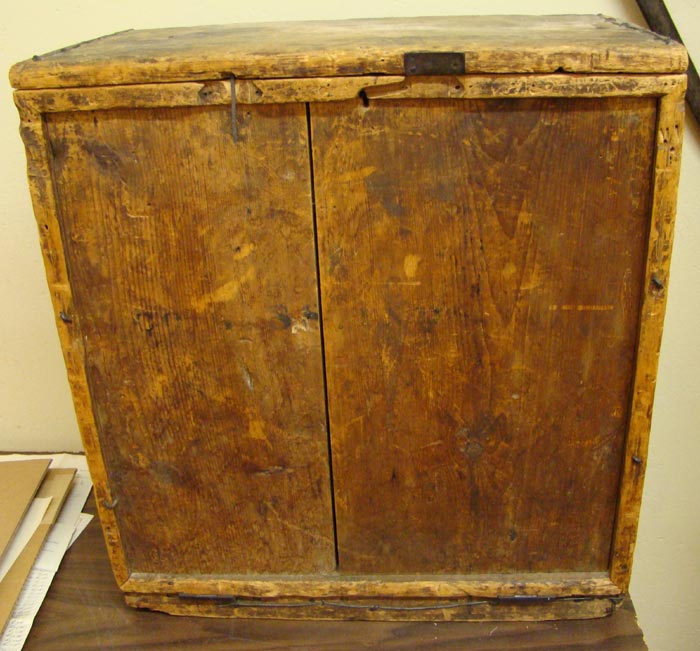 Front of the Field Desk of Company "K" 88th Indiana Infantry