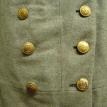 Gold Gilded Confederate Script "I" Coat Buttons
