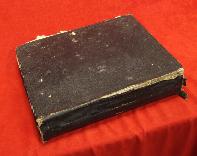 Large Size Family Bible that was Contained Inside fo the Field Desk