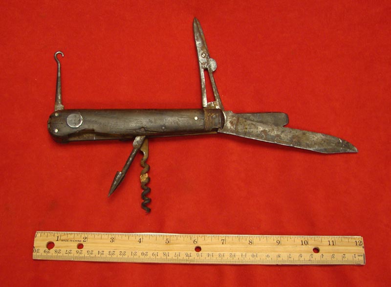 Huge Combination Knife That was Carried in the Field Desk